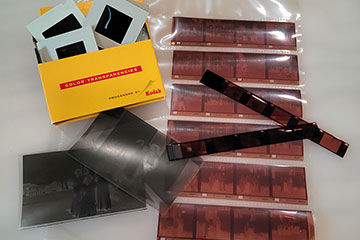 film negatives and slides